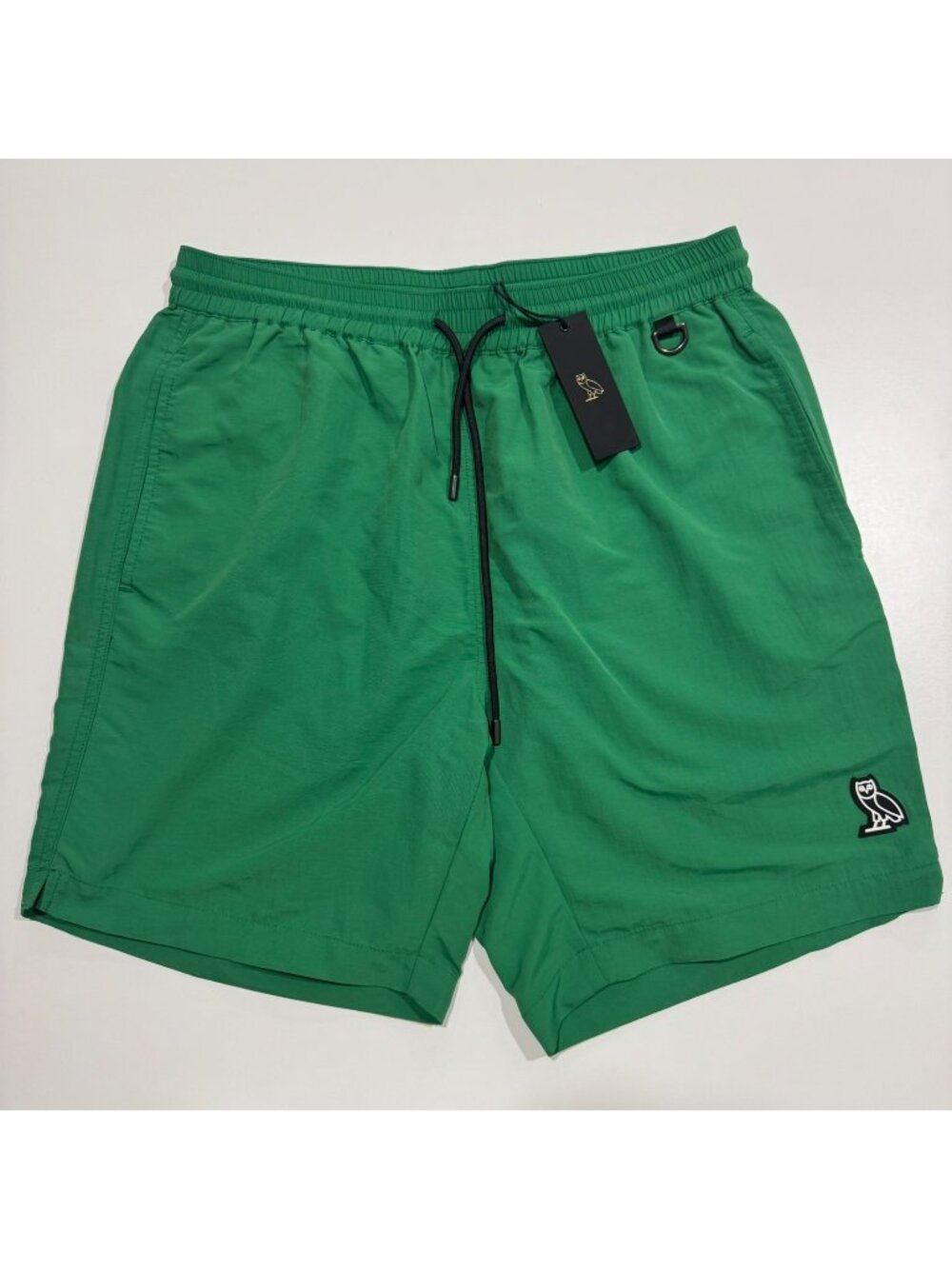Octobers Very Own OVO All Purpose Nylon Shorts Green Size S NWT